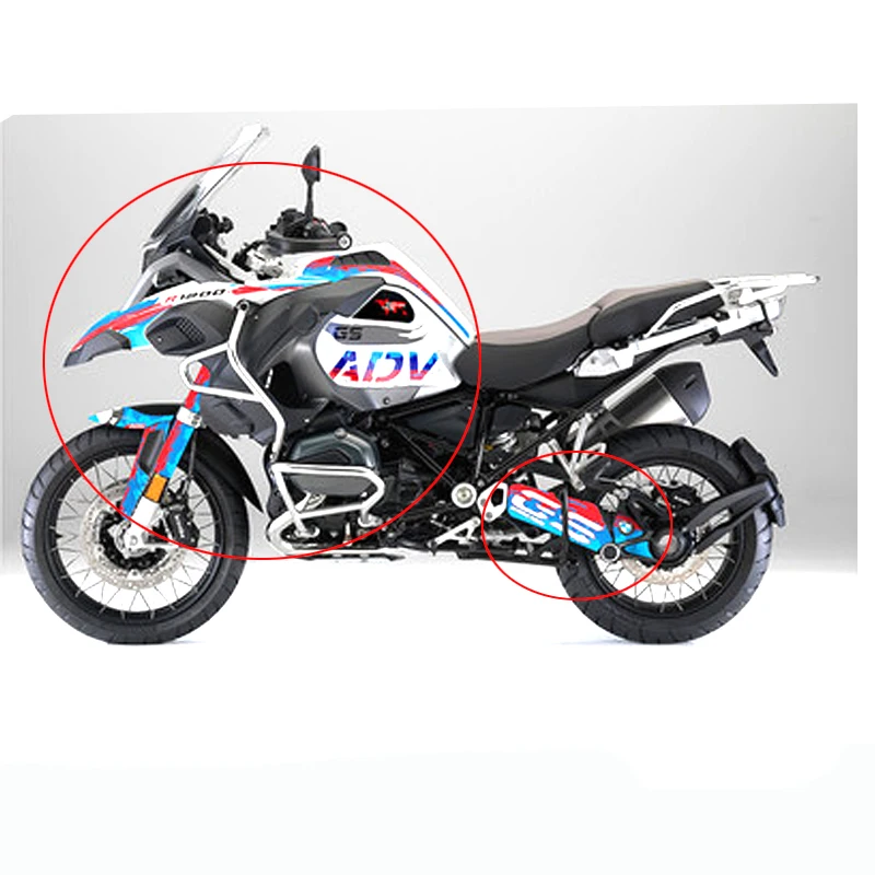 

1 Set New Arrived High Quality Motorcycle Whole Vehicle Decals Stickers Fit For BMW R1200GS ADV 1250ADV 2013-2019