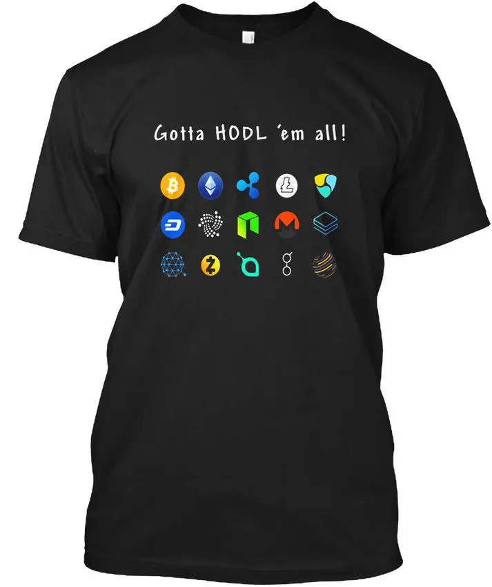 Ethereum Bitcoin Litecoin Gotta Hodl Em Popular Tagless Tee T-Shirt Ethereum Bitcoin Litecoin Gotta Hodl Em Popular Tagless Tee T-Shirt