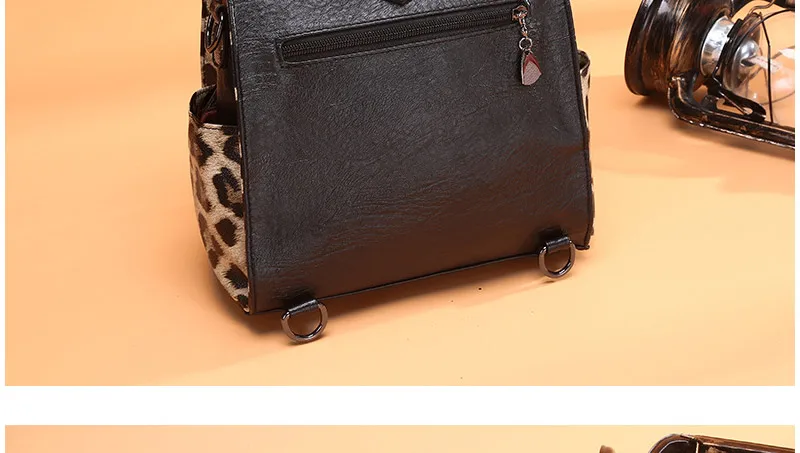 women leopard print backpack shoulder bag women school bag for teenager girls backpacks_20