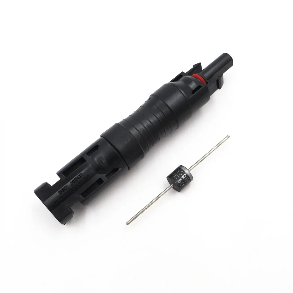 MC4 Connector IP68 Waterproof with 15A Diodes 15SQ045 Use for solar cell panel MC4 Connector IP68 Waterproof with 15A Diodes 15SQ045 Use for solar cell panel