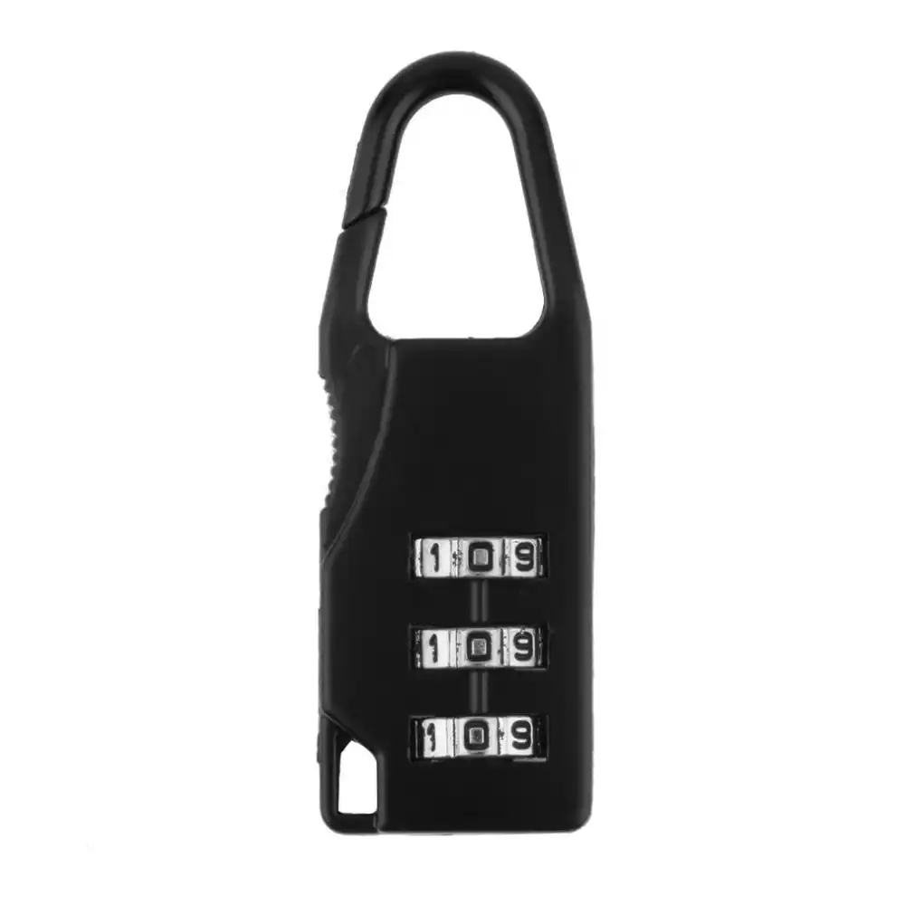 3 digit luggage lock