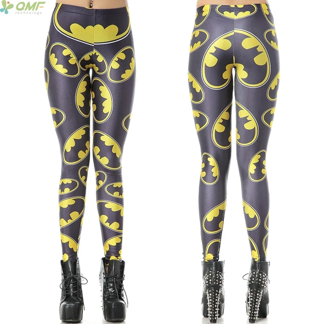 Cosplay Wonder Woman Print Women Leggings Fashion Casual Pencil Trouser