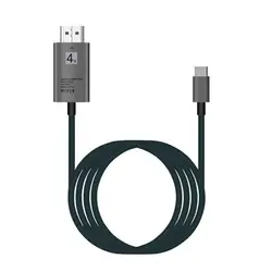 Тип-c к HDMI USB 3,1 к HDMI 4 К телефон компьютер Hd кабель HD аудио/видео удлинитель