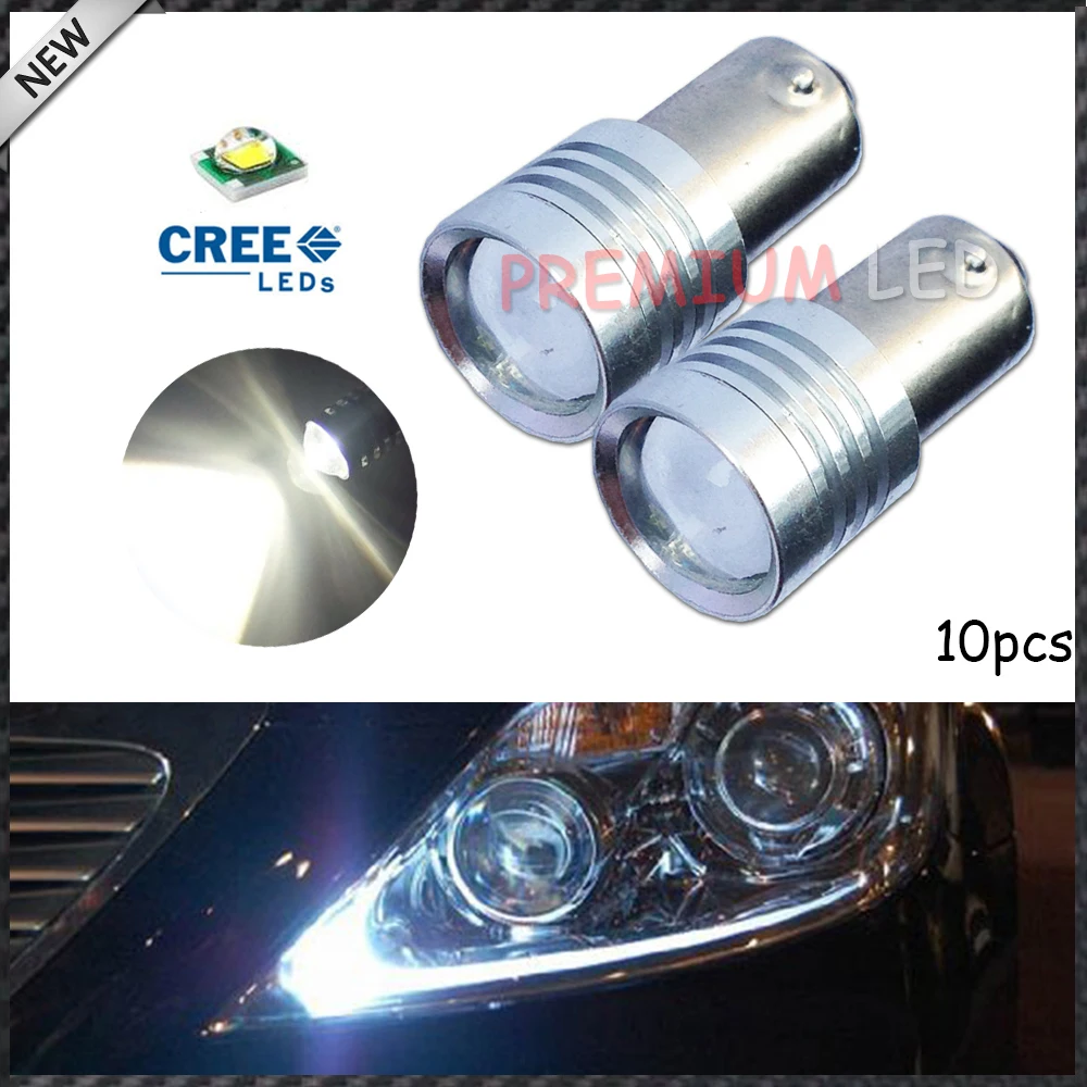 

10pcs High Power 5W BAX9S H6W  CREE LED Bulbs Replacement Bulbs For Car Parking Light,Backup Reversing Brake Lights Bulb