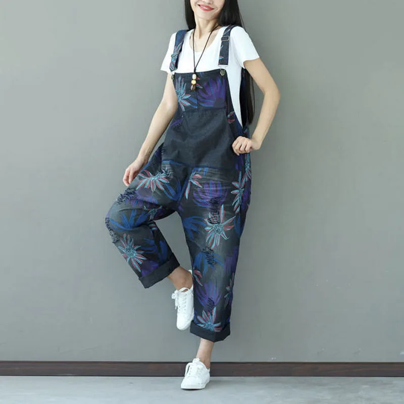 2018 New Spring Fashion Women Jumpsuit Elegant Loose