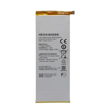

Replacement Battery HB3543B4EBW for Huawei Ascend P7 L07 L09 L00 L10 L05 L11 2460mAh Original antirr Replacement Battery