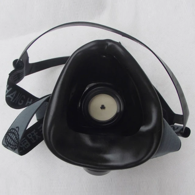 Respirator Gas Mask Protective Mask Activated Carbon Single Tank Anti Dust Poison Pesticide Spray Painting Breathable