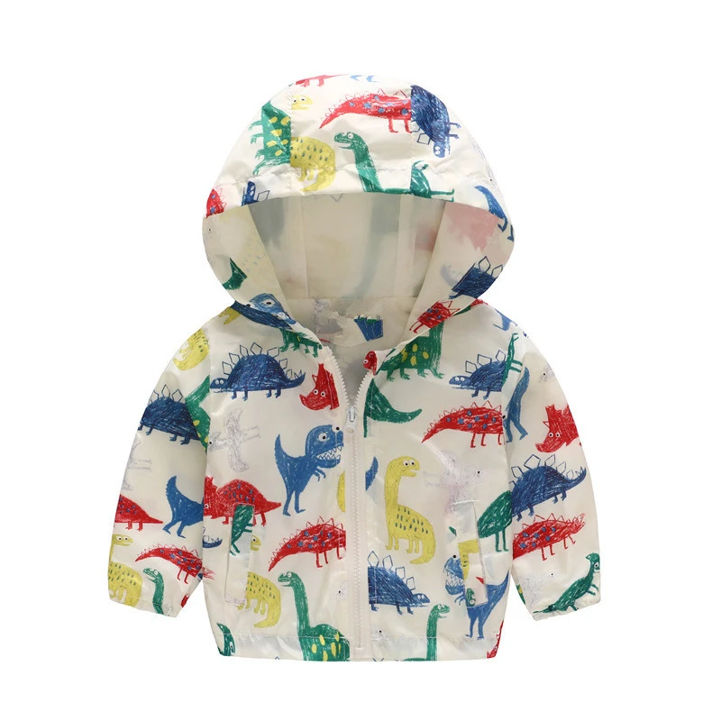 LILIGIRL/куртки с капюшоном для маленьких девочек возрастом от 2 до 7 лет, пальто Новинка года, верхняя одежда с рисунком для мальчиков, Весенняя Солнцезащитная верхняя одежда