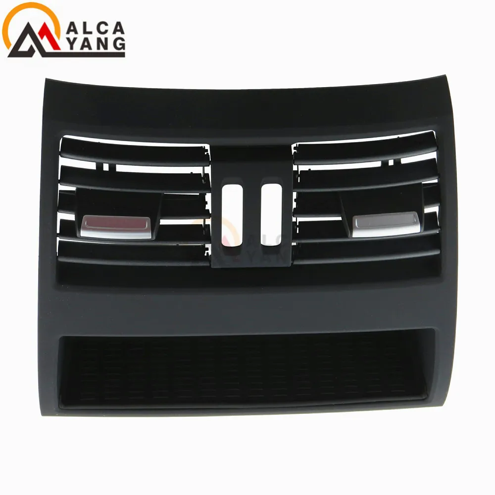 Best Rear Front Black Car Center ABS+ PC A C Air Outlet Vent Panel Grille Cover for BMW 5 Series F10 F18 523 525 535
