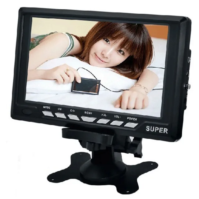 Mini Portable TV Monitor 7 Coche Barato 7inch Small TV Portatil Mini