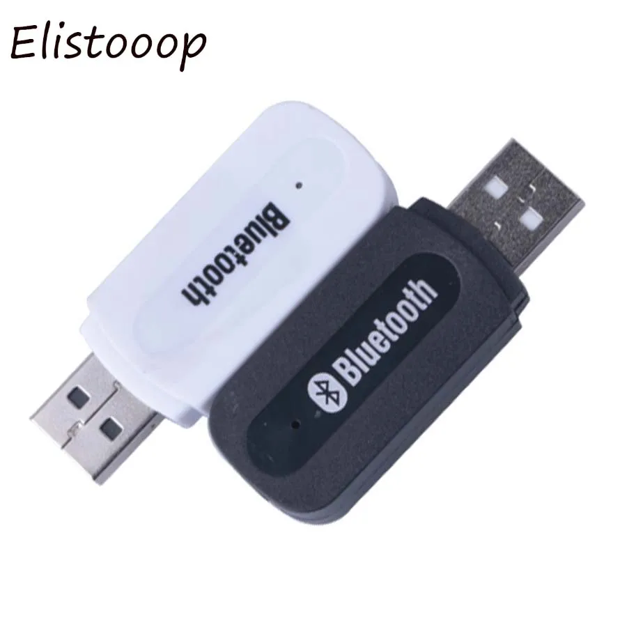 Elistoooop 3,5 мм Bluetooth USB A2DP адаптер ключ Blutooth музыкальный аудио приемник беспроводной стерео домашний динамик