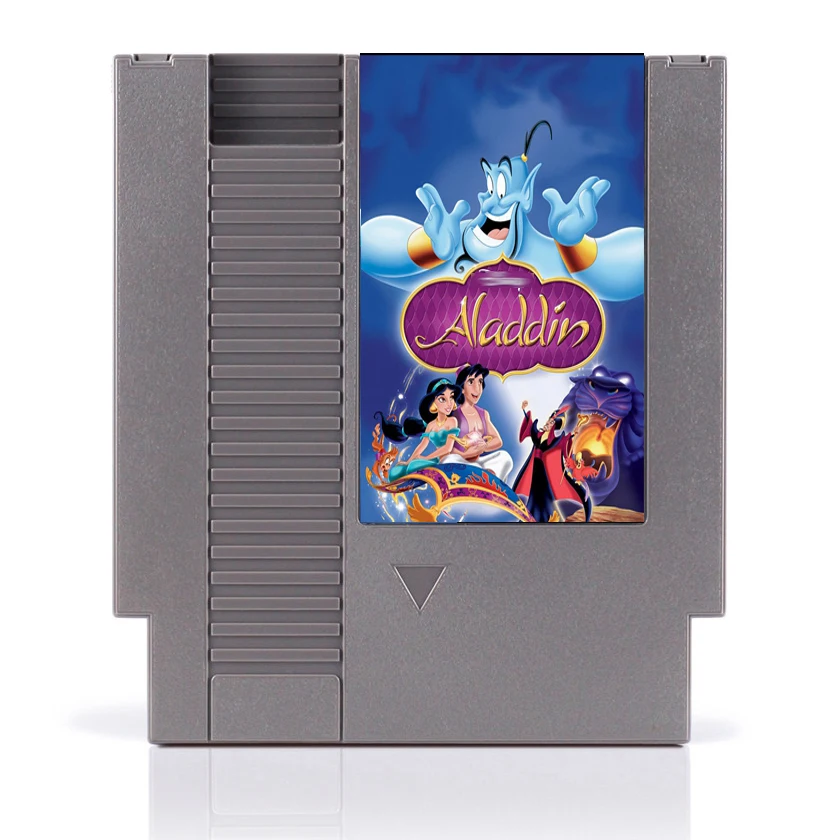

Aladdin Top Quality 8 Bit Game Card for 72 Pins Game Players