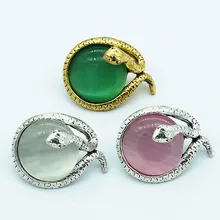 Модная горячая змея камень красоты 18 мм застёжка, бусинка застежка браслета ювелирные изделия оптом KZ1404