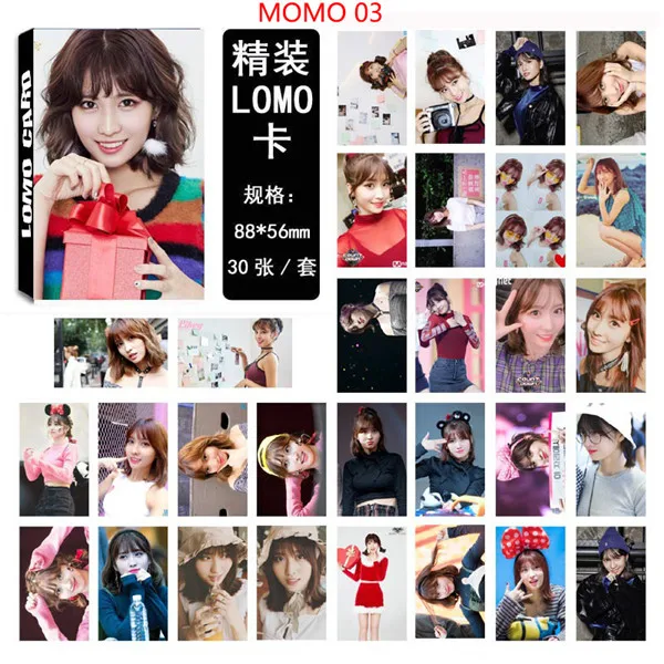 Рождественская мини-карта TWICE Polaroid с домашней подписью | Украшения и аксессуары