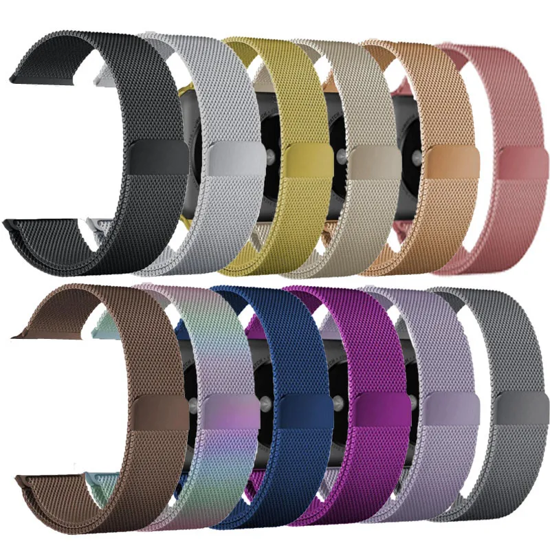 

Milanese Loop Bracelet Stainless Steel band For Apple Watch series 1/2/3 42mm 38mm Bracelet strap for iwatch series 4 40mm 44mm