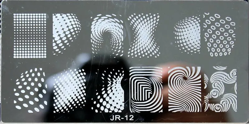 1 шт. новые пластины для штамповки ногтей изображение из нержавеющей стали 1-30 штамповка для дизайна ногтей шаблон для маникюра инструмент для штамповки ногтей 30 стилей на выбор - Цвет: 12