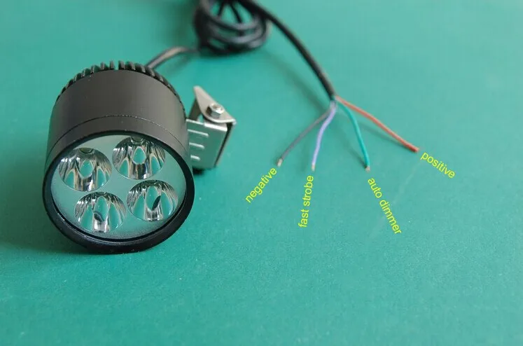 

Free DHL A pair 4*U2 Cree chip 35W 3500LM waterproof motorcycle led light 12v motorcycle led headlight auto dimmer /flash light