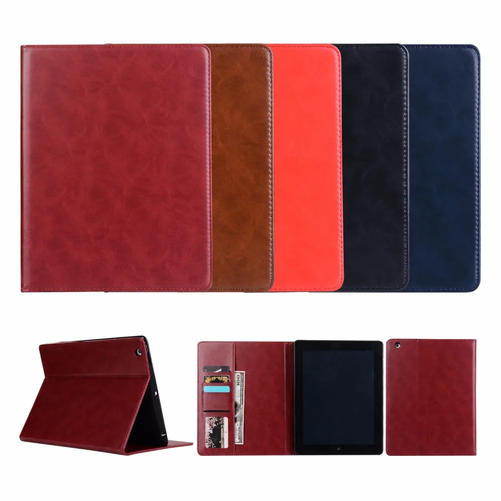 

YCJOYZW - TPU Soft case For Ipad 4 3 2 Shapes Stand Smart Case PU Leather Cover:A1460`A1459`A1458`A1416`A1430`A1403`A1395`A1396