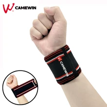 1 пара повязочных браслетов, поддержка запястья, защита CAMEWIN, бренд, высокая эластичность, спортивные нарукавники, баскетбольные, спортивные, защита запястья