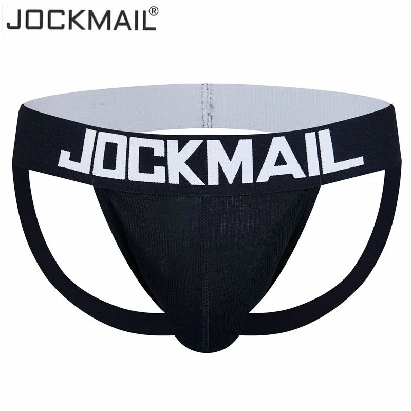 Мужские трусы джоки JOCKMAIL сексуальное хлопковое нижнее белье для геев Трусы