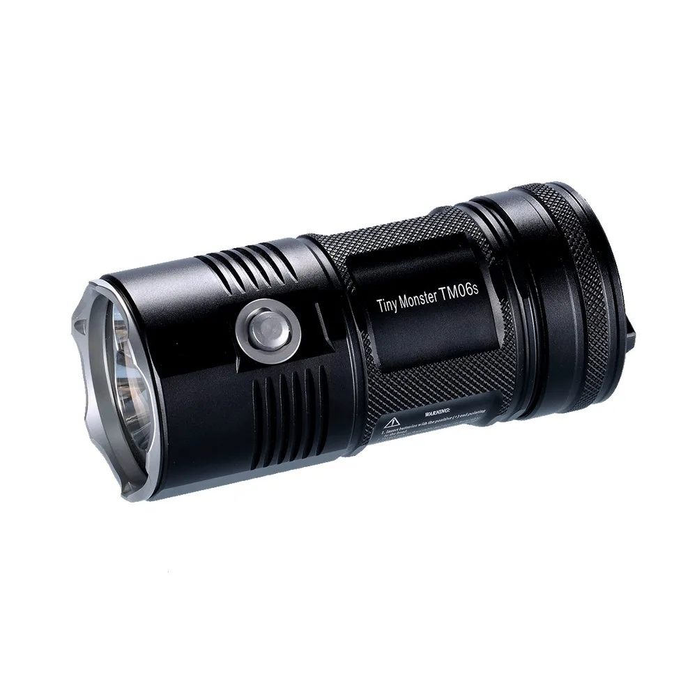 Распродажа! NITECORE 4000Lm TM06S CREE светодиодный фонарик U3 водонепроницаемый без 18650