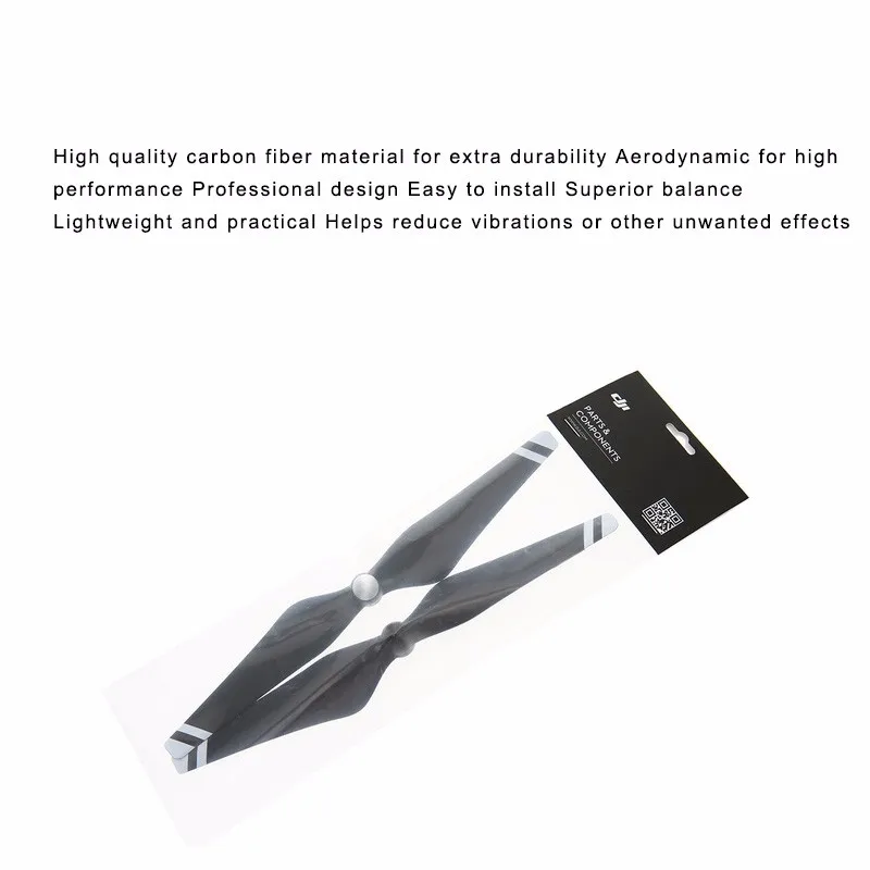 9450 DJI Phantom 3 Propeller Carbon Fiber Reinforced Self Tightening Composite Hub Black With Yellow Sliver Strips