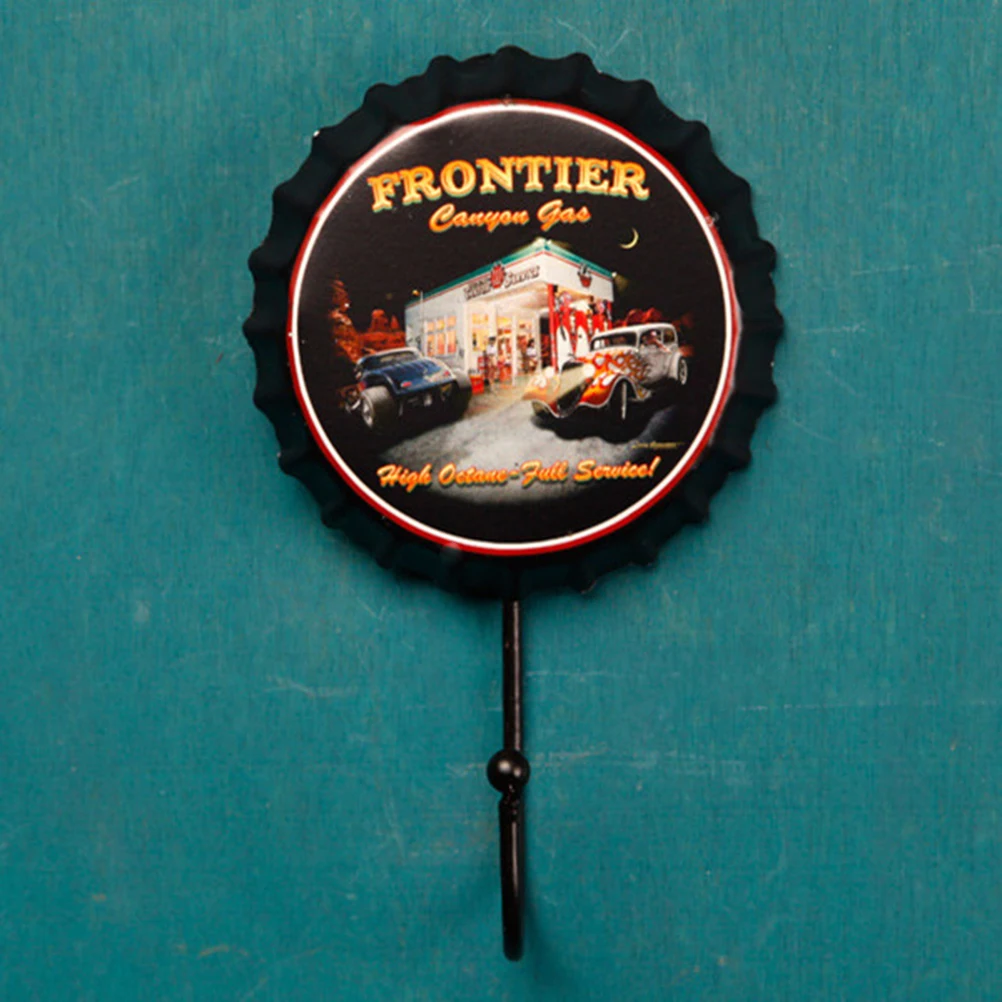 Beer Bottle Cap Storage Metal Hook Storage Hanger for Home Beer Cafe