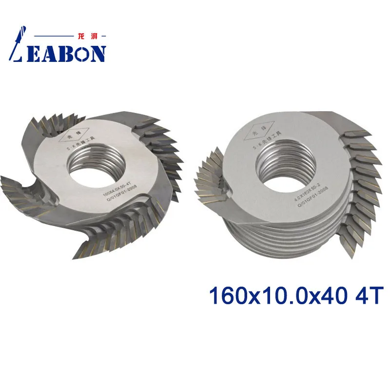 

LEABON 160*10.0*40 4 Teeth Wholesale China Carbide Finger Joint Cutters Blades Woodworking Tool ( Original Brand: Pioneer)
