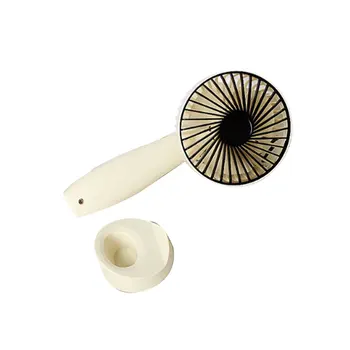 

Handheld Fan 3 Wind Modes Adjustable Speeds USB Rechargeable Travelling Handy Fan with Removable Base