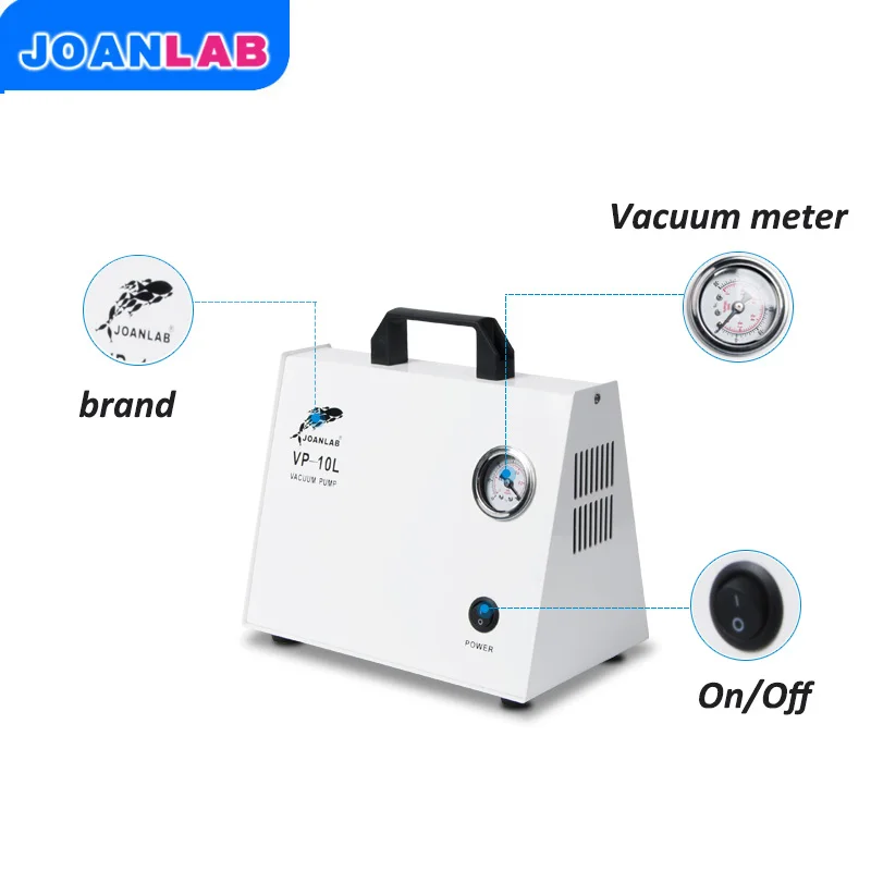 

JOANLAB Vacuum pump of laboratory suction pump for Vacuum filtration, dissolution filtration ,vacuum distillation