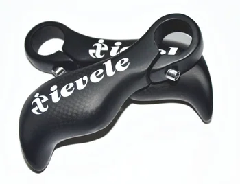 

2017 ievele Full Carbon Fiber MTB Bicycle Handle Bar End Cycling Bike Handlebar Bar End 3K matte Bike Parts MTB handlebar 120g