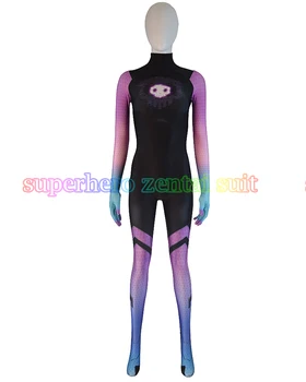 

Sombra Costume Girl Cosplay Sombra Zentai Suit The Most Popular Female Superhero Costume For Cosplay Halloween