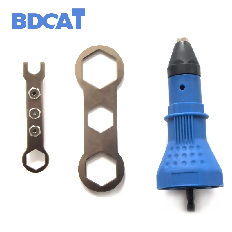 BDCAT Electric Rivet Nut Gun Riveting Tool Cordless Riveting Drill