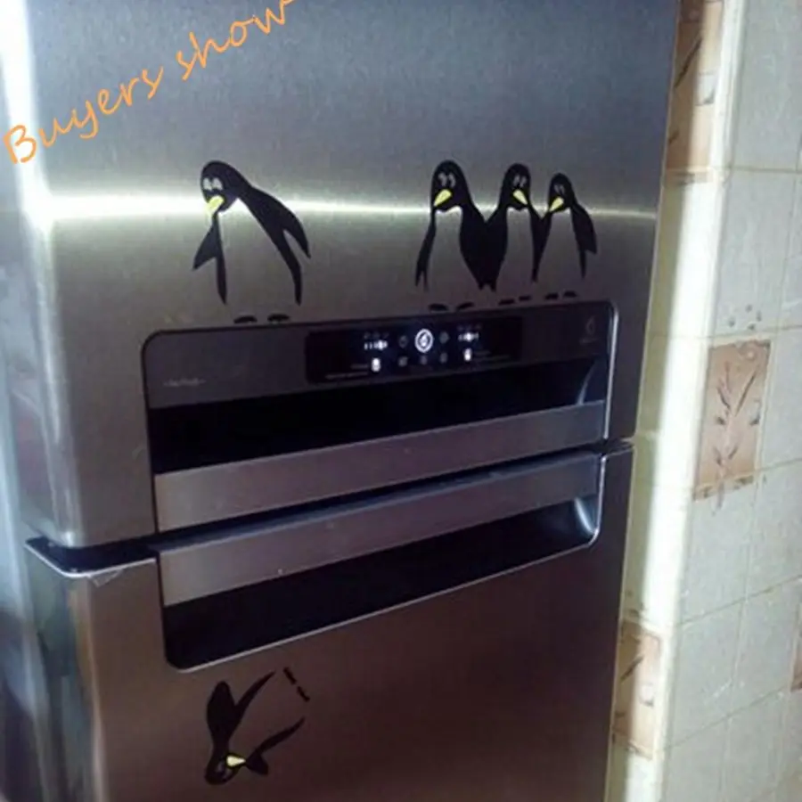 New Design funny kitchen fridge sticker , fridge decals dining room kitchen decorative wall stickers
