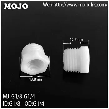 

Free shipping! MJ-G1/8xG1/4 PE material plastic outer screw change to inter screw G1/8 to G1/4 (10pcs/lots)