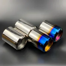 Выхлопная труба из нержавеющей стали выхлопной трубы глушитель для Mazda 6 CX-5 mazda 3 2012-,2 шт./компл., автомобильные аксессуары, стайлинга автомобилей