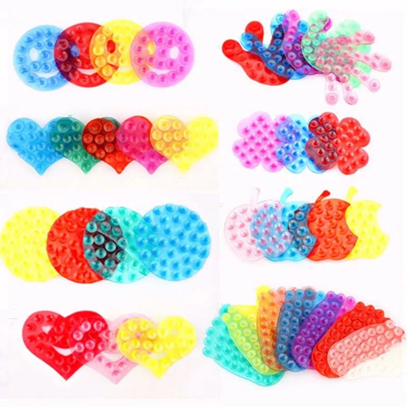 10pcs-lot-New-Lovely-Strong-Double-Side-Vacuum-Sucker-Magic-Plastic-Sucker-Cute-Bathroom-Items-Suction
