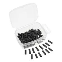 100 шт./партия, обжимные рукава с двумя створками, медная двойная трубка, рыболовная муфта для провода, соединительная трубка 1,0 мм/1,2 мм, внутренний диаметр