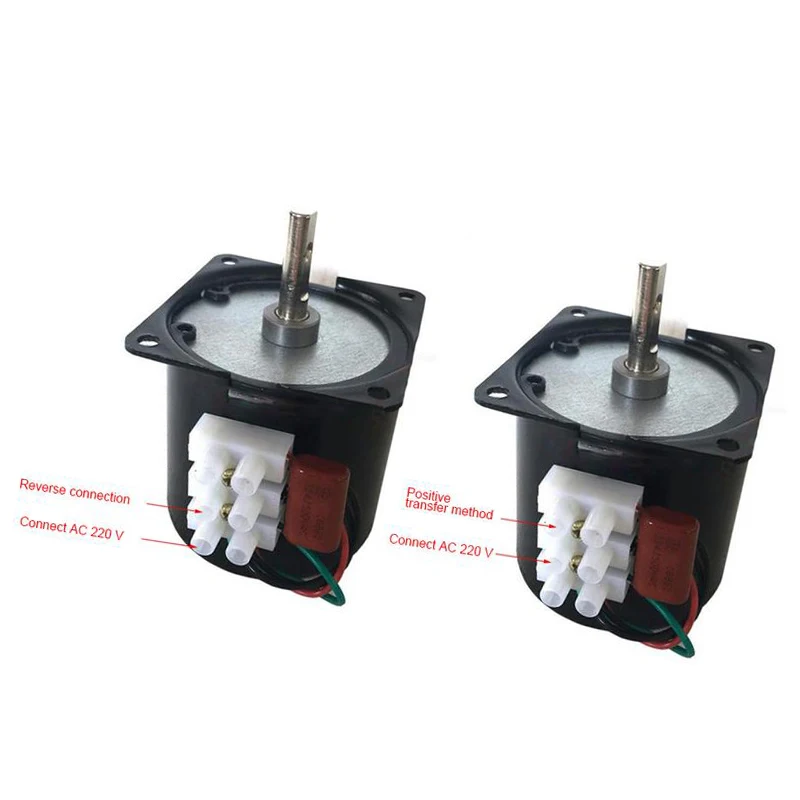 

Ac220V 2.5 R/Min Incubator Automatic Egg Turning Motor Gear Deceleration Controllable Permanent Magnet Synchronous Motor