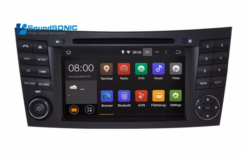 Perfect Pure Android 8.1 System For Mercedes CLS W219 CLS350 CLS500 CLS550 Autoradio GPS System Car Stereo System Media Multimedia 27