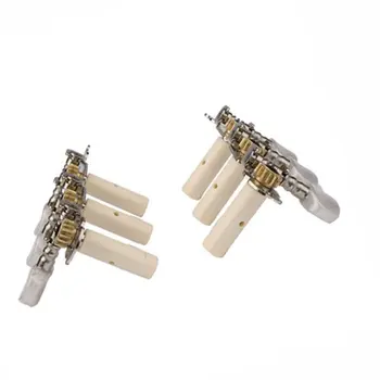 

SYDS 6pcs Classical Guitar Tuning Pegs Machine Heads Oval Button