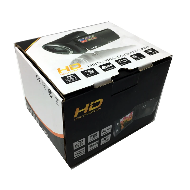 16x Цифровые мини DV видеокамеры 2," TFT lcd HD CMOS сенсор Цифровая камера HD 720P Цифровая видеокамера DV DVR