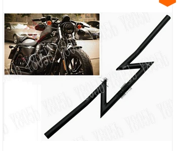 

Black Motorcycle Drag Handlebars 1" 25MM Z Bars For Kawasaki Vulcan Classic VN 400 VN500 VN800 VN 900 1200 1500 1600 2000