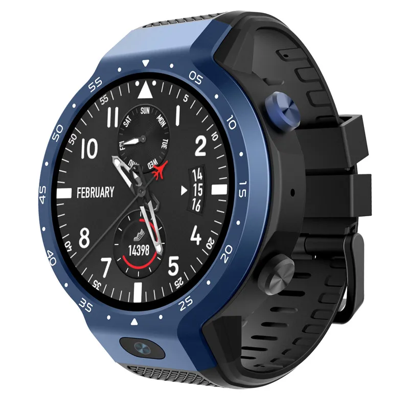

Z30 Dual Systems SmartWatch Android 7.1.1 1GB+16GB Fitness Bracelet 4G GPS smart watch men 5MP Camera 5 Days Standby pk lem9
