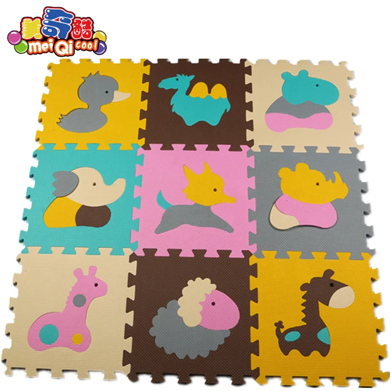 Mei Qi Cool New 9pcs Soft Educational Roadway Baby Split Joint