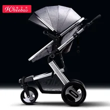 2 in 1 BabyCarts Baby Carriage High landscape baby stroller can sit four wheel shock absorber folding two-way 2 in 1 BabyCarts Baby Carriage High landscape baby stroller can sit four wheel shock absorber folding two-way