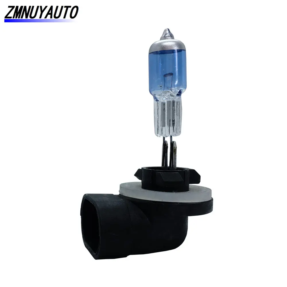 

H27 H27W 881 H27W/2 Halogen Bulb 27W Super White Auto DRL Fog Lights Driving Running Lamps Quartz Glass Car Automobile