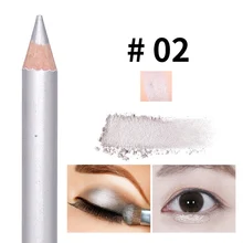 Новинка, двухсторонний карандаш для подводки глаз, тени для век, Кисть для макияжа, водостойкая кисть для глаз, косметические инструменты