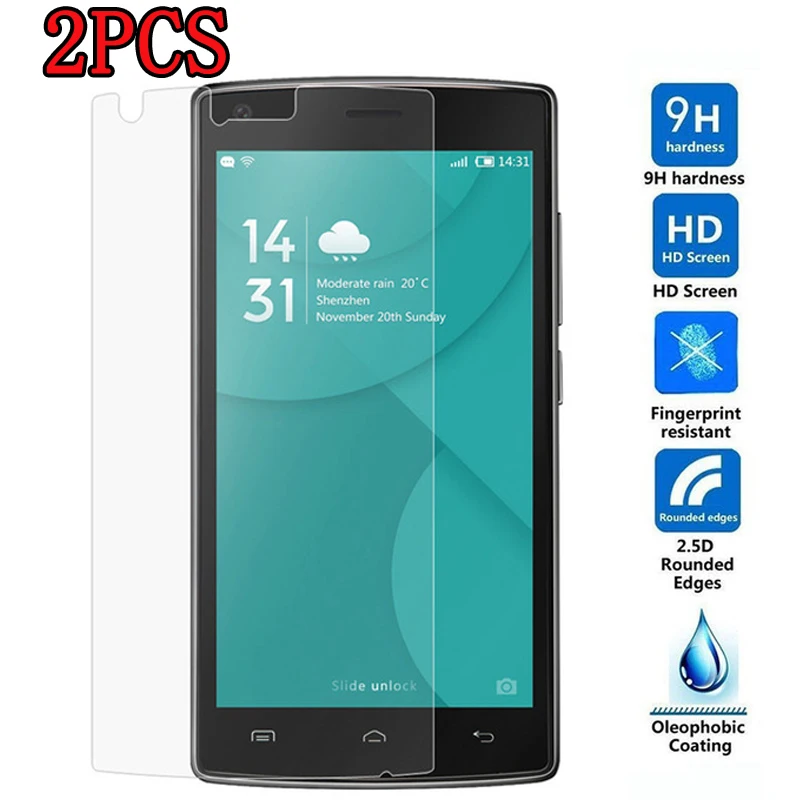 2 шт. закаленное стекло Для Doogee X5 Max защитная пленка 9H защита экрана