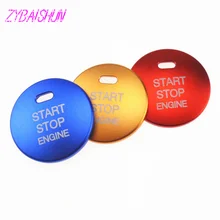 Для Mazda 2 3 6 CX-5 CX-9 CX-3 MX-5- для укладки автомобили двигателей для запуска автомобиля кнопка остановки крышка отделка кольцо наклейки